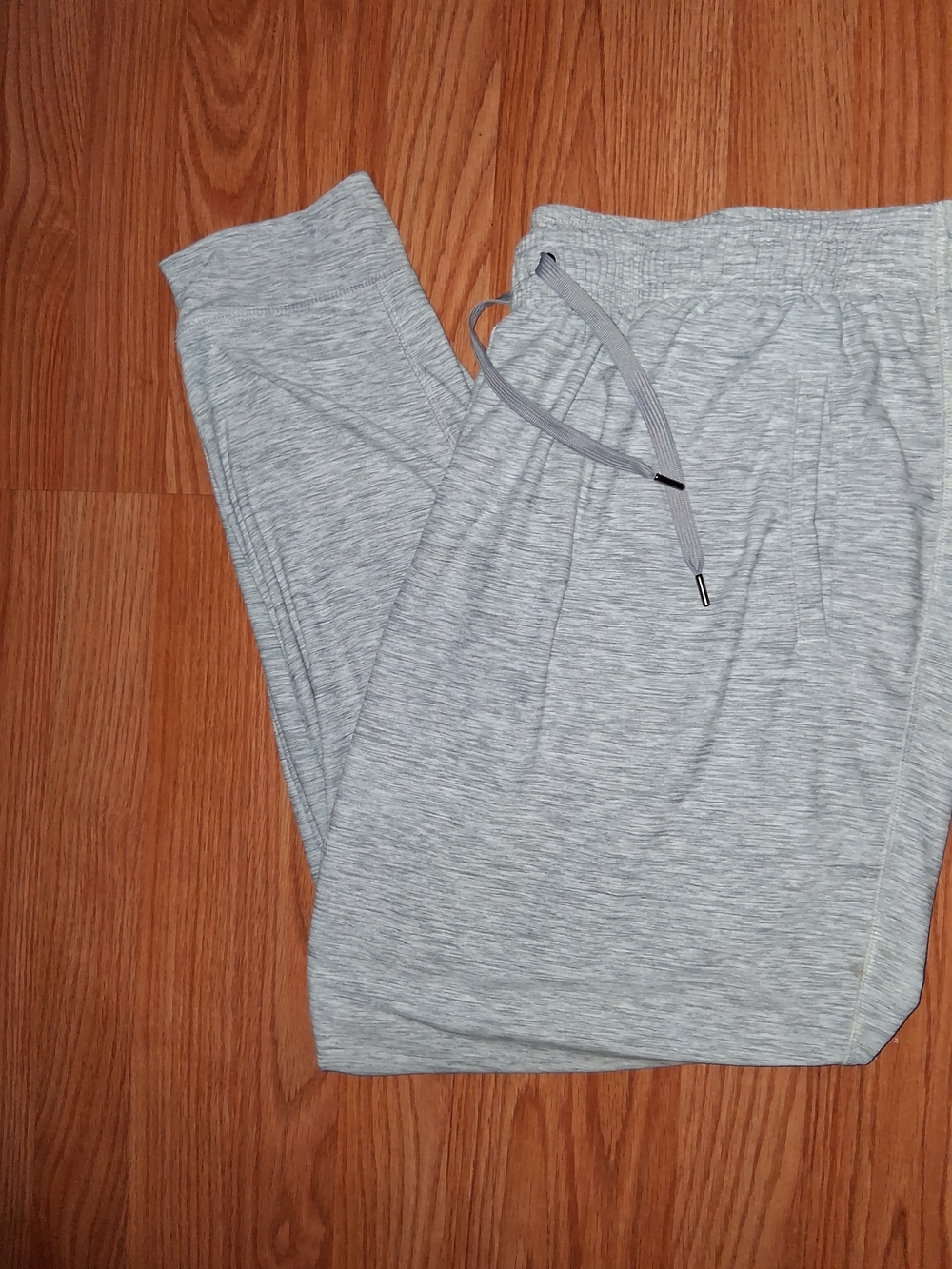 Light Gray Heather Jogger Sweatpants